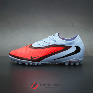 GIÀY ĐÁ BÓNG CHÍNH HÃNG NIKE PHANTOM 6 LOW PRO TF - HJ4123-400 - XANH TÍM/ĐỎ CAM