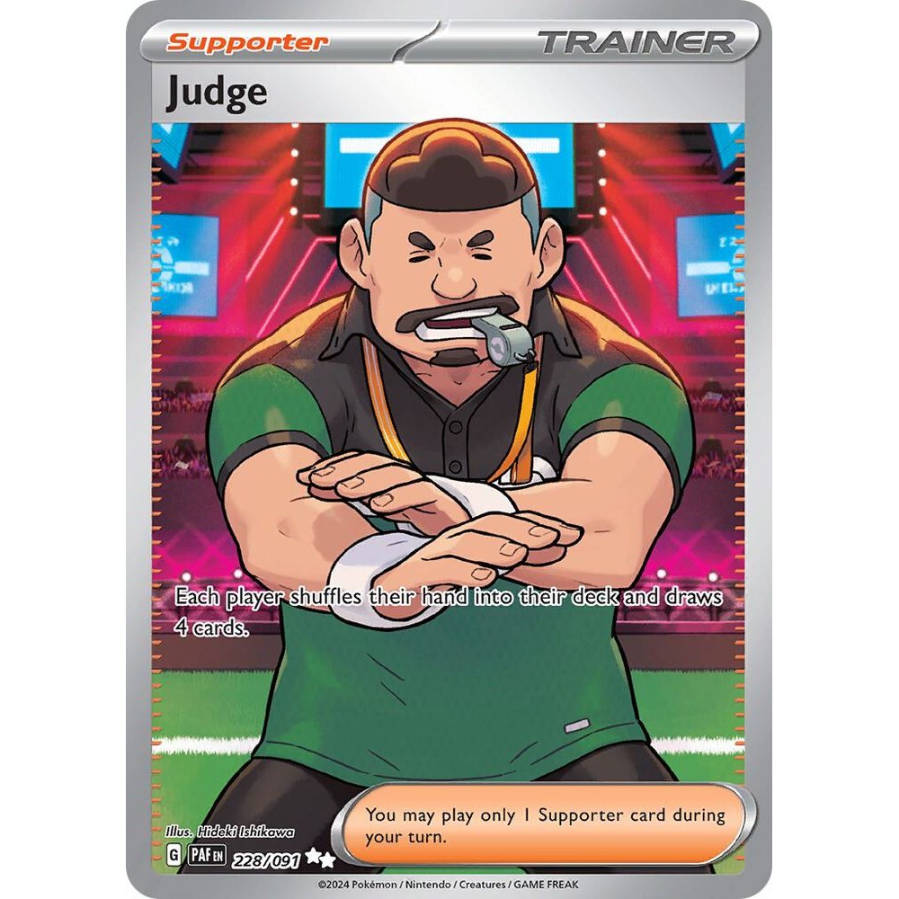 Thẻ Bài Pokemon Judge - SV: Paldean Fates (PAF)
