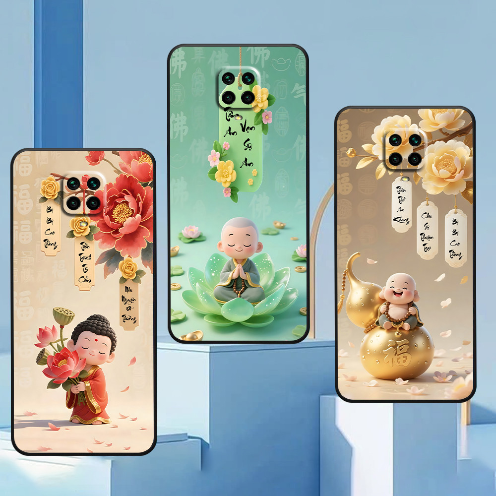 Ốp lưng Xiaomi Redmi Note 9 / Note 9s / Note 9 Pro in hình thư pháp ý nghĩa cuộc sống
