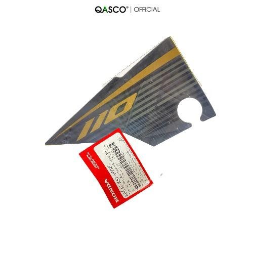 Tem ốp ống yếm chính trái *NHB25M* HONDA  QA(86646K57V80ZC)_(HN 18)