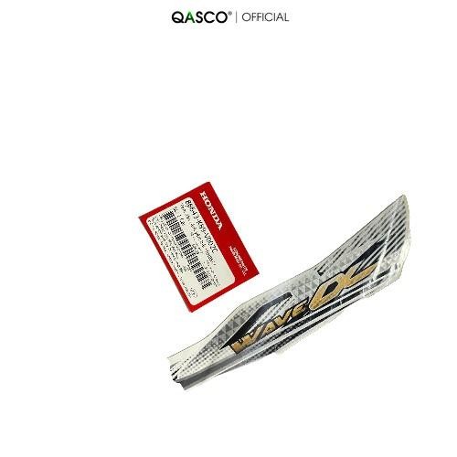 Tem dán cánh yếm trái *NHB55* HONDA Wave 110 2017+ QA(86643K89V00ZC)_(HN 26)