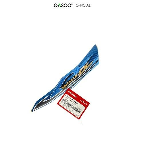 Tem dán cánh yếm trái *B203* HONDA Wave 110 2017+ QA(86643K89V00ZB)_(HN23)