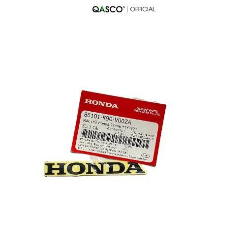 Mác chữ Honda 75mm *NHB25* HONDA  QA(86101K90V00ZA)_(HN 21)