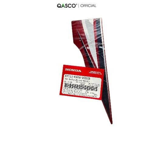 Tem ốp ống yếm trái *R313C* HONDA  QA(87112KWWV00ZB)_(HN23)