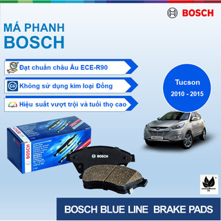 MÁ PHANH SAU BOSCH BLUE LINE HYUNDAI TUCSON 2.0 ĐỜI 2010 ĐẾN 2015 [LM]
