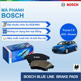 MÁ PHANH SAU BOSCH BLUE LINE FORD FOCUS 1.5 ĐỜI 2015 ĐẾN NAY [ C ]