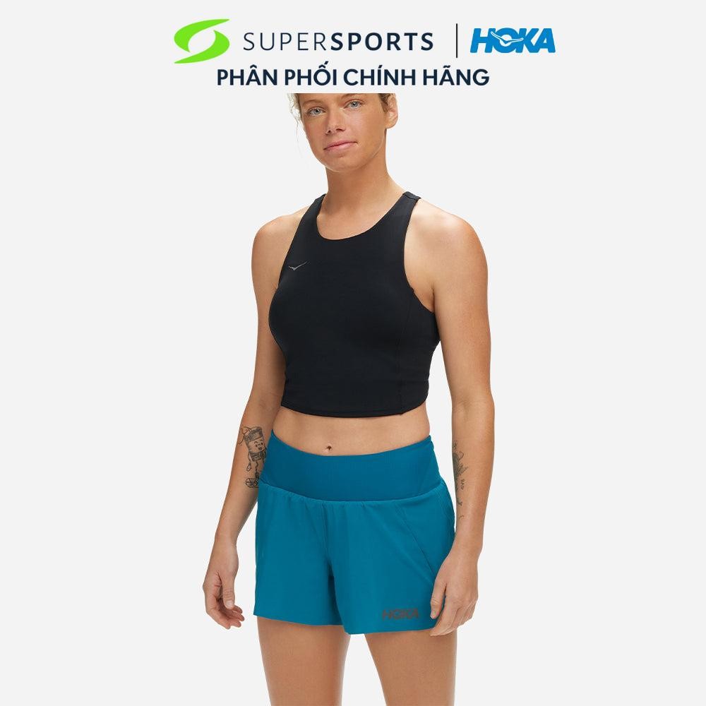 Áo Bra Nữ HOKA Elaro Crop - Đen - 1141760 - BLK LS400