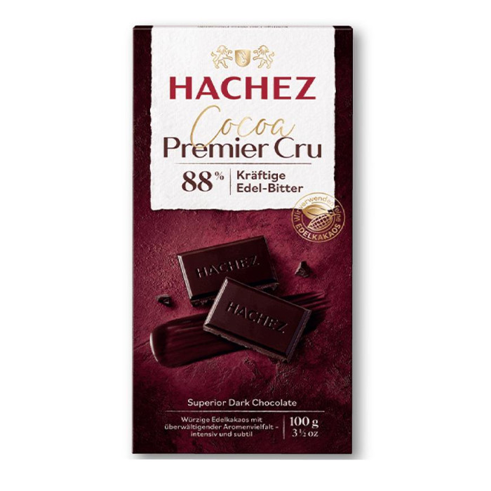Chocolate ca cao 88% cổ điển cao cấp Hachez 100g - Nam An Market