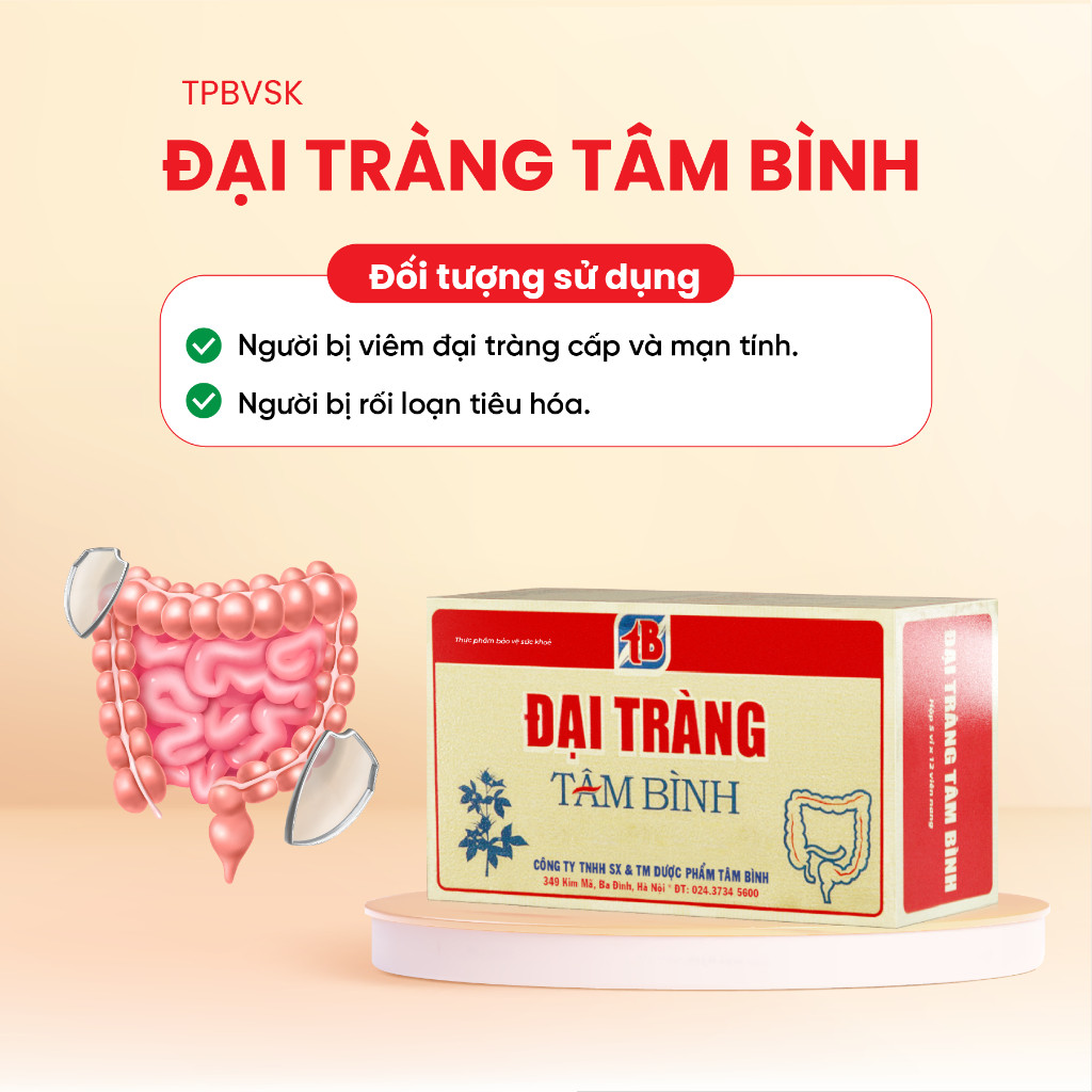 [FAMAX] Đại tràng Hỗ trợ giảm triệu chứng đau bụng, đi ngoài, đầy hơi