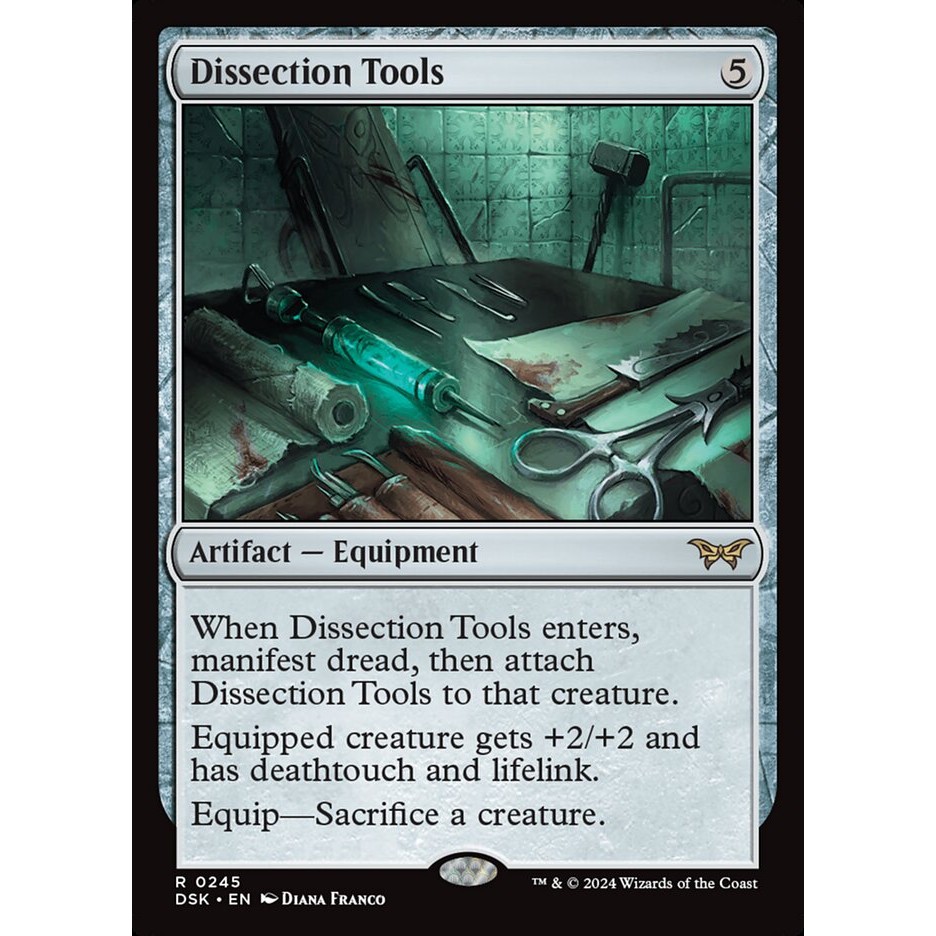 Dissection Tools - rare - normal - DSK - 245 - (Rare,Mythic) - Magic The Gathering