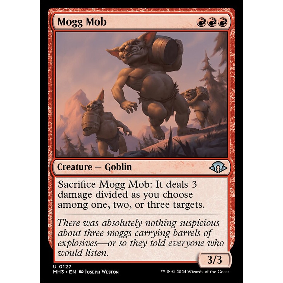 Mogg Mob - uncommon - normal - MH3 - 127 - (Uncom, Common) - Magic The Gathering