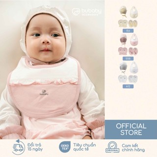  Set phụ kiện 4 món Mũ Yếm bao tay bao chân BU Baby GBC167801 