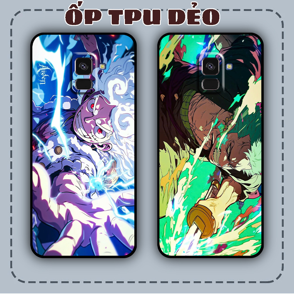 Ốp lưng Samsung A5 2018 / A8 2018 / A8 Plus / A8+ in hình one piece biến hình