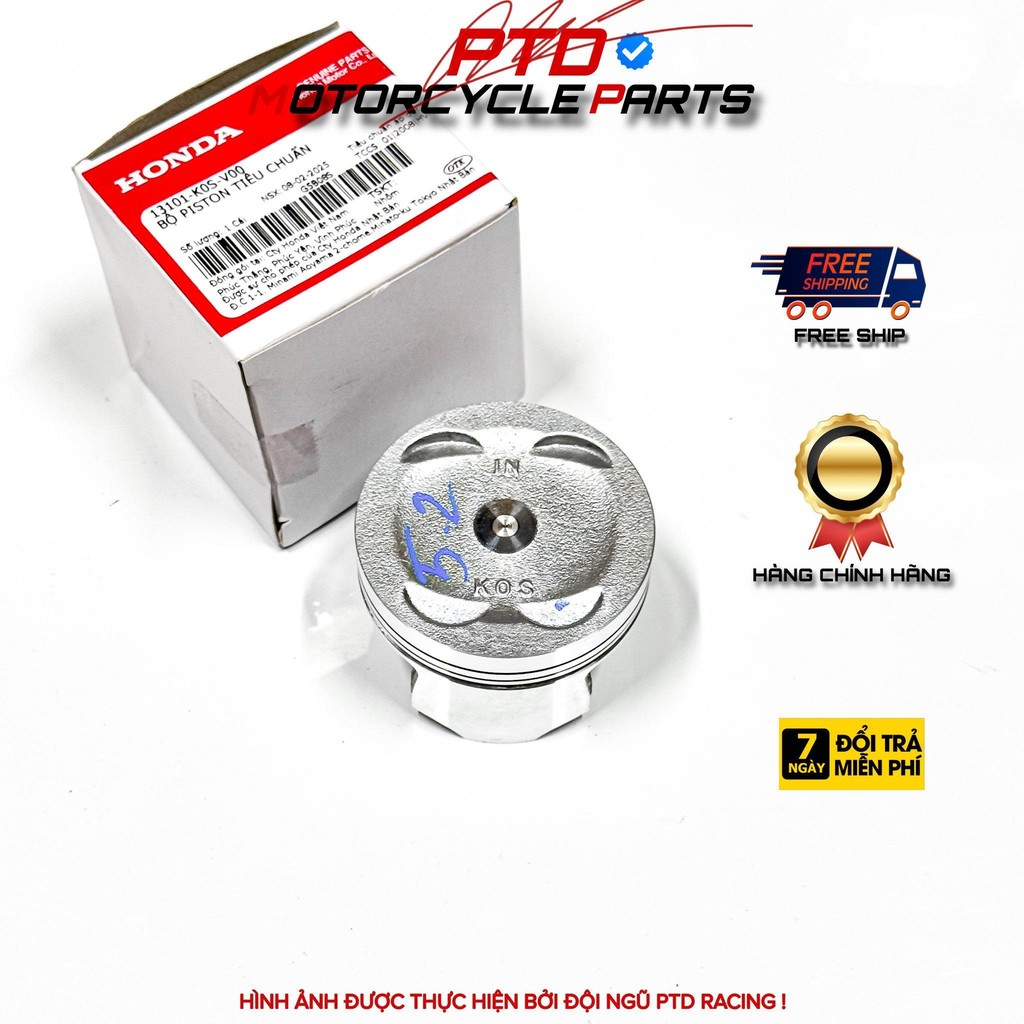 BỘ PISTON TIÊU CHUẨN, HÀNG CHÍNH HÃNG HONDA VIỆT NAM ( 13101-K0S-V00  )