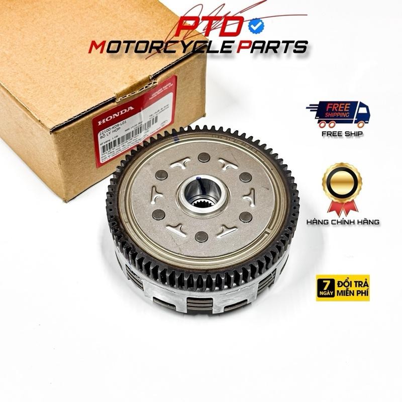 BỘ LY HỢP HONDA DREAM 110 - WAVE 110, HÀNG CHÍNH HÃNG HONDA VIỆT NAM ( 22100-K09-L01 )