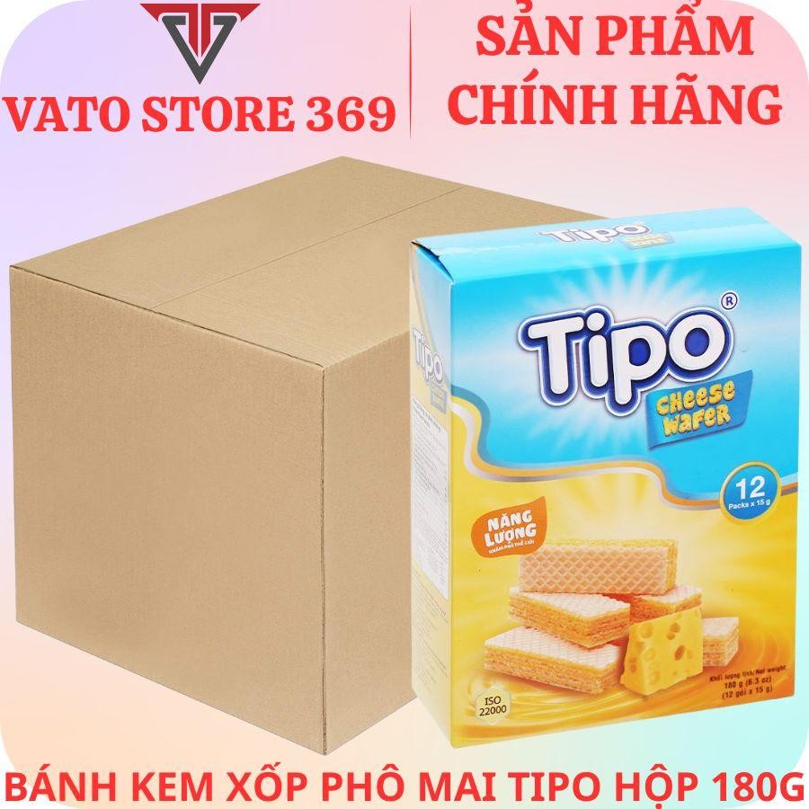Bánh kem xốp phô mai TIPO hộp 180g