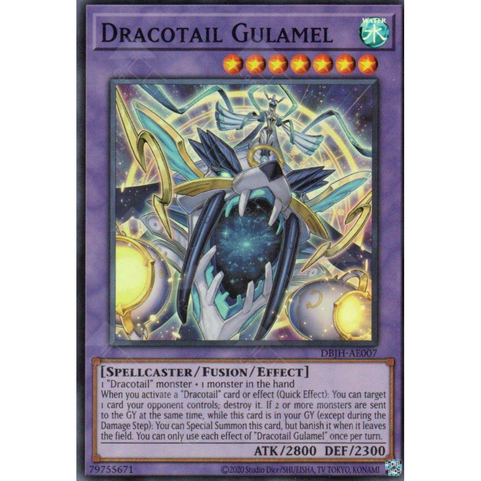 Thẻ bài Yugioh - DBJH-AE007 - Dracotail Gulamel