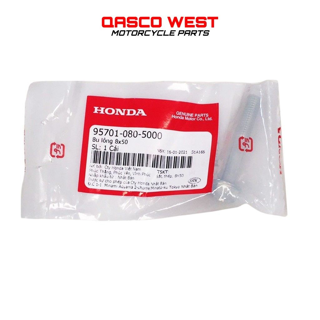 Bu lông HONDA 8x50 dùng cho nhiều xe  _(957010805000)/H576