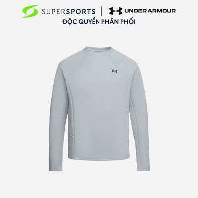 Áo Hoodie Nam Under Armour Apac Lny Fleece Crew - XÁM - 6014313-011