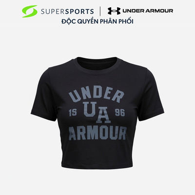 Áo Thun Nữ Under Armour Varsity Boxy Crop Short Sleeve - 6011168-001