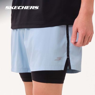 Quần Đùi Thể Thao Nam Skechers Running Performance Shorts - SP126M094-00M7