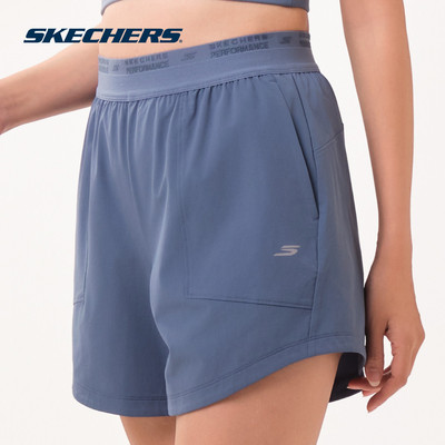 Quần Đùi Thể Thao Nữ Skechers Walking Performance Shorts - SP126W015-02F1