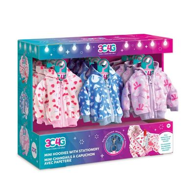 Móc Khóa Đồ Dùng Học Tập Mini Dáng Hoodie 3C4G 12100 - Giao hàng ngẫu nhiên