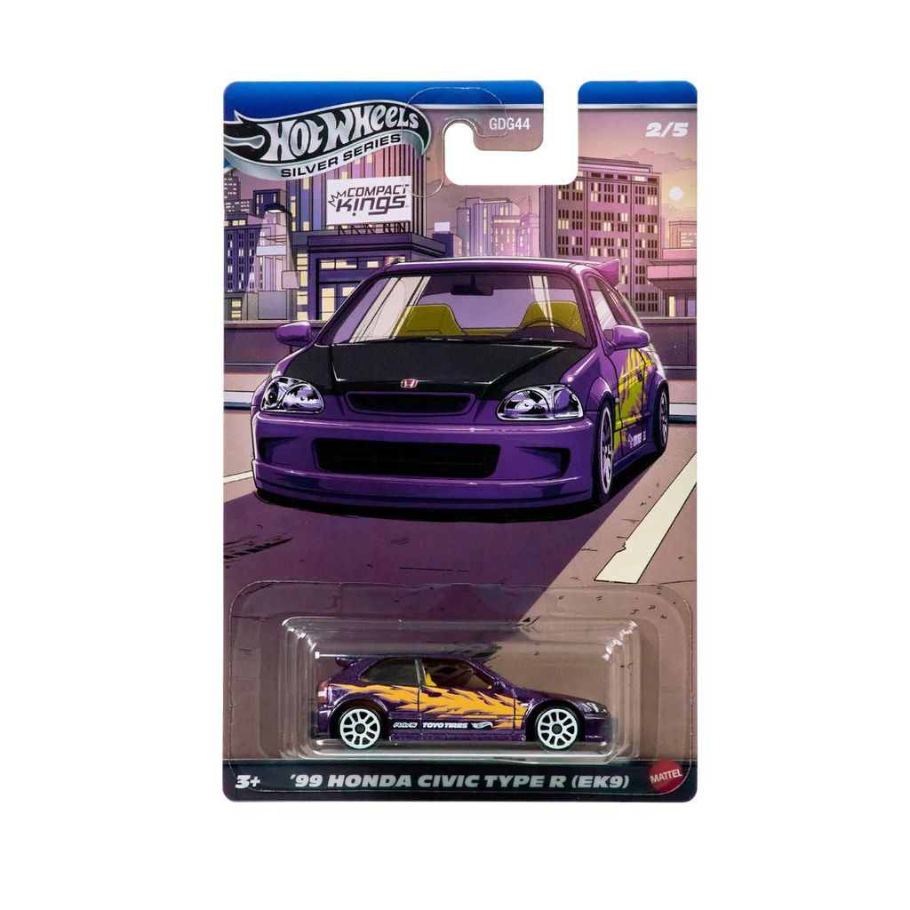 Đồ Chơi Siêu Xe Thể Thao 99 Honda Civic Type R (EK9) HOT WHEELS JKX57/GDG44