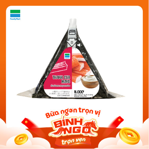 Temaki Omusubi Thanh Cua Mayo