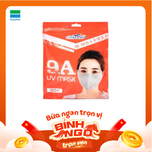 Khẩu Trang 9A Uv Mask Trắng