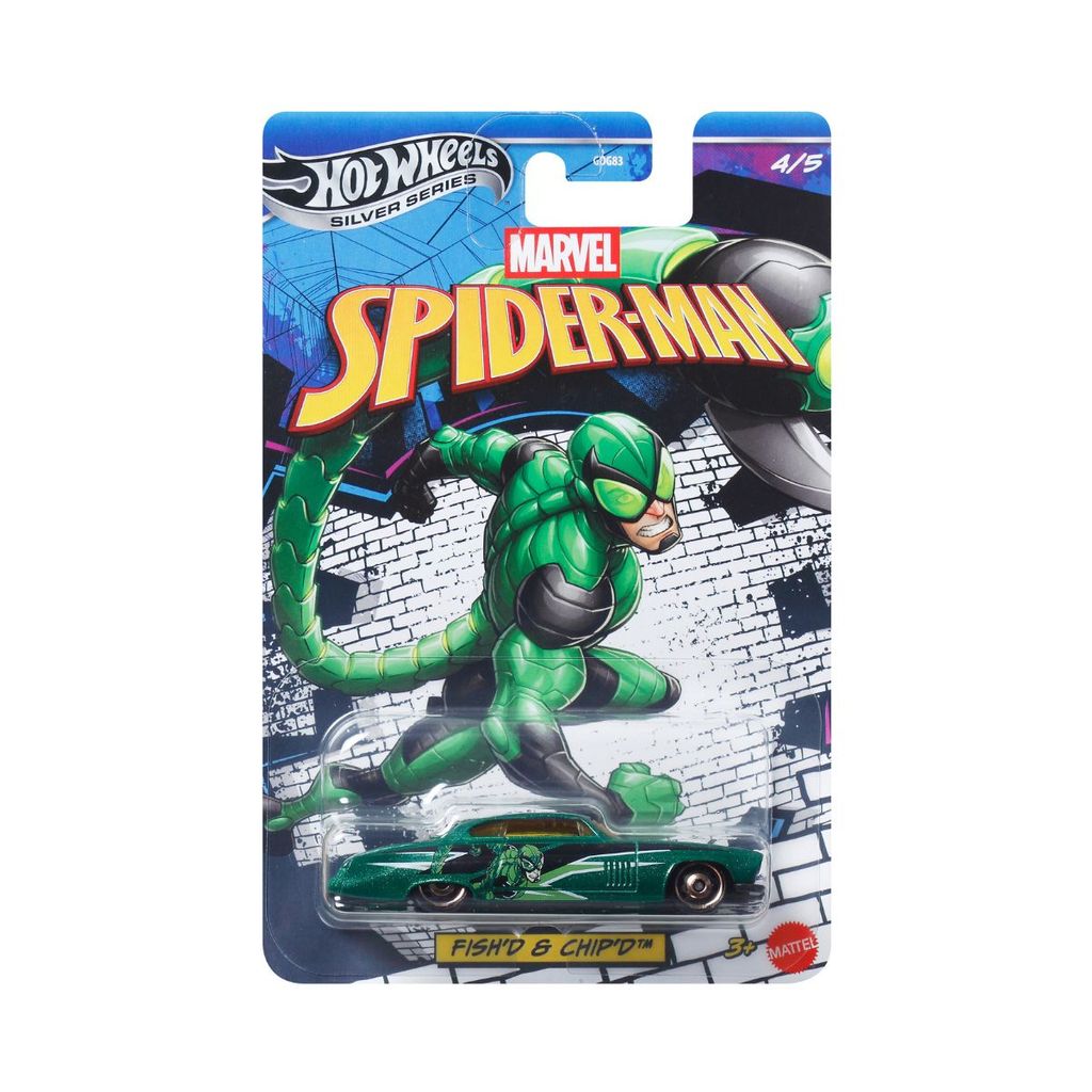 Đồ Chơi Siêu Xe Chủ Đề Entertainment - Fishd & Chipd HOT WHEELS JKX28/GDG83