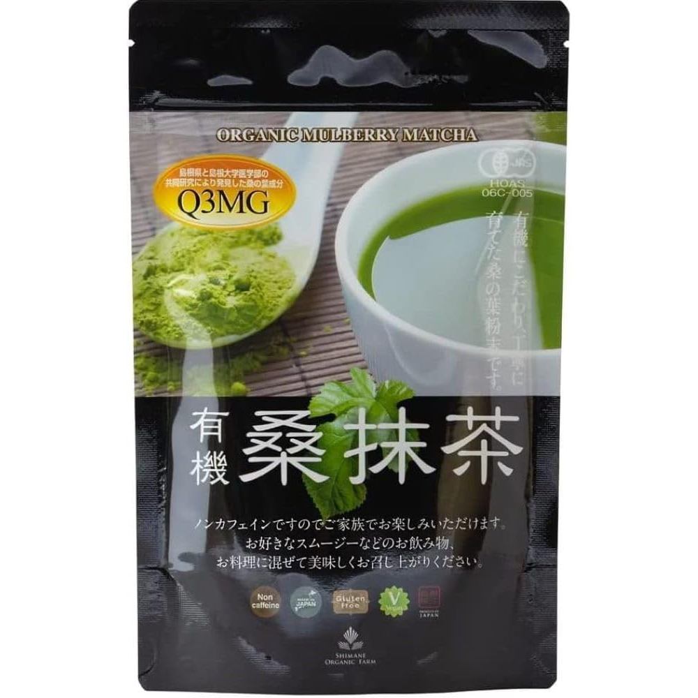 In stock, Shimane Organic Farm, Shimane Organic Farm, Organic Mulberry Matcha, 3.5 oz (100 g), Powde