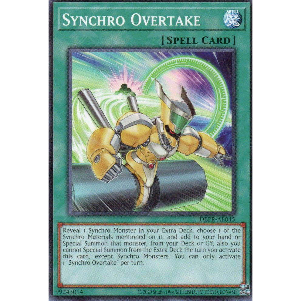Thẻ bài Yugioh - DBPR-AE045 Synchro Overtake
