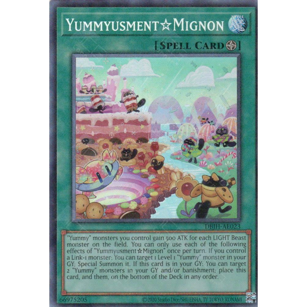 Thẻ bài Yugioh - DBJH-AE023 Yummyusment?Mignon