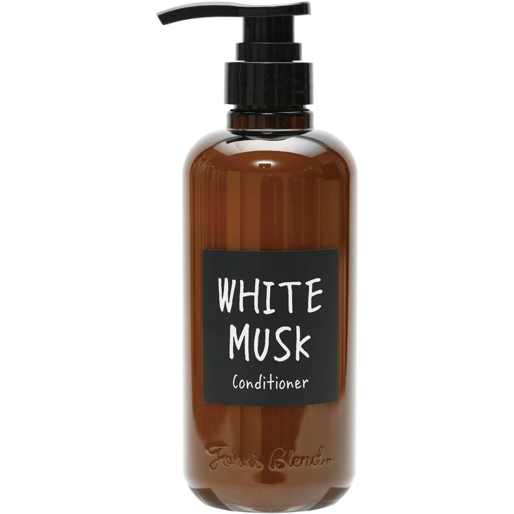 John's Blend OA-JON-32-1 Conditioner, Moist Type, Treatment, White Musk, 16.2 oz (460 g) 100% Authen