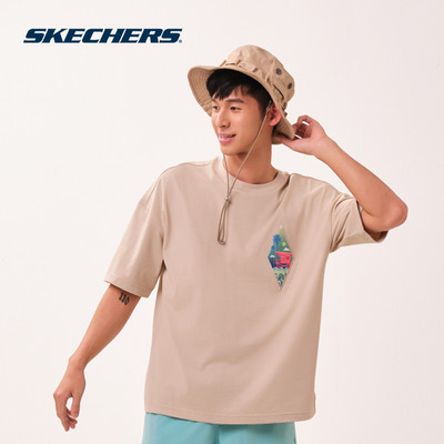 Áo Thun Tay Ngắn Nam Skechers Cali Summer Iconic Short Sleeve Tee - SL126M199-0046