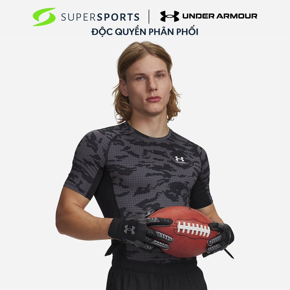 Áo Thun Bó Nam Under Armour Heatgear® Printed Short Sleeve - 6009657-001