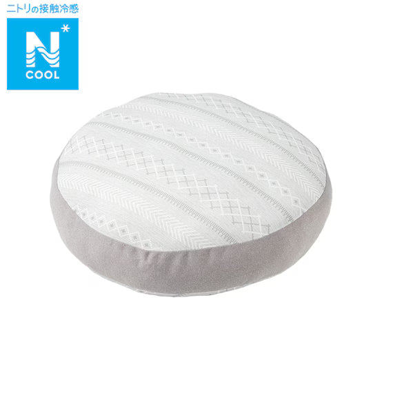 NITORI Gối Tựa Tròn 40R N-Cool Gi 2501 Gy