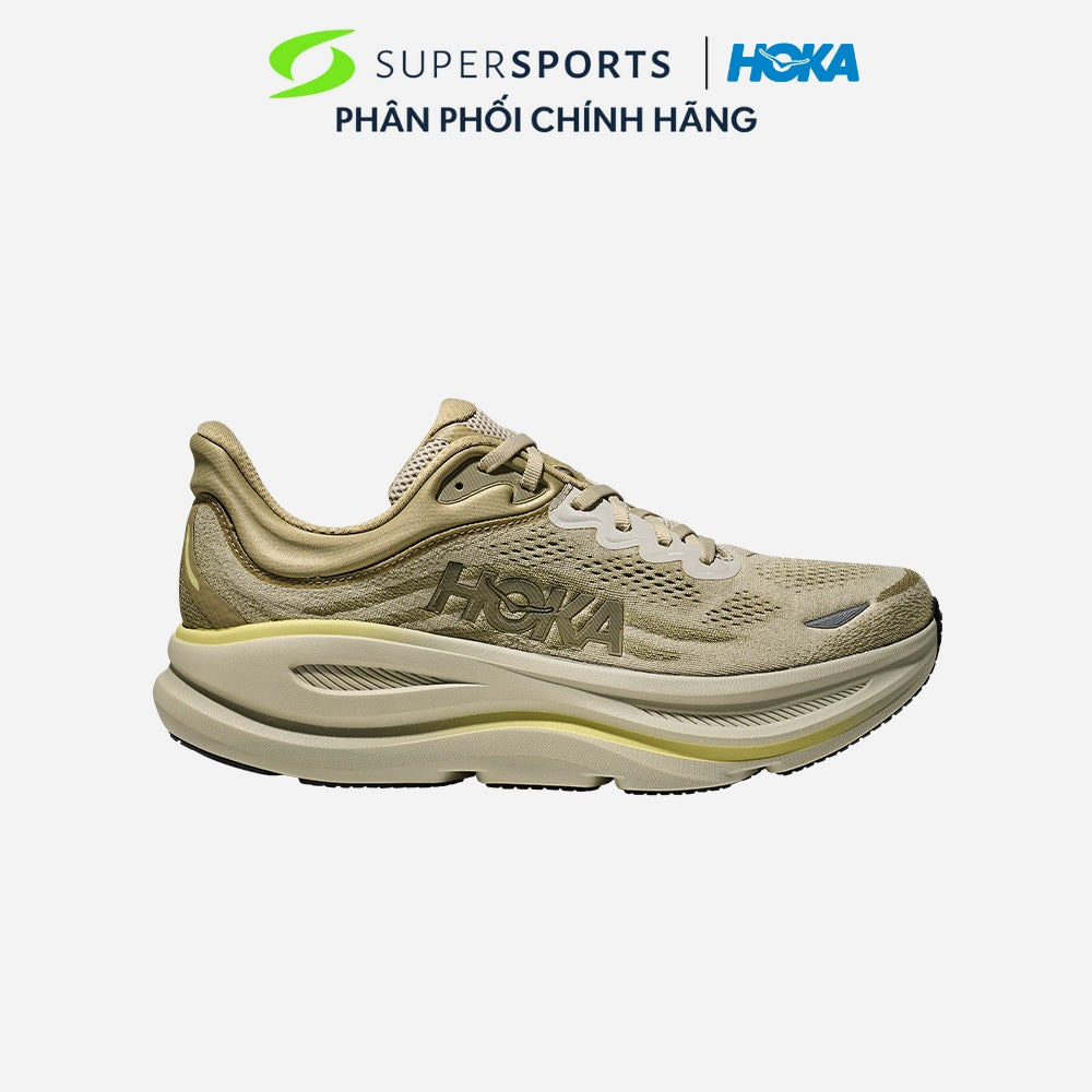 Giày Chạy Bộ Nam HOKA Bondi 9 Wide - Nâu - 1162013-GSSL