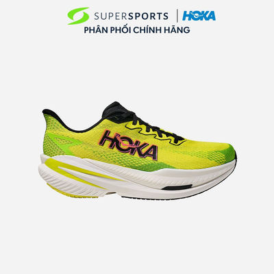 Giày Chạy Bộ Nam HOKA Mach X 3 Wide - Vàng Chanh - 1168871-NNHK
