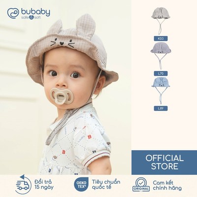 BU Baby Phụ kiện Mũ tròn tai thỏ có vành thời trang xinh sang | Quần áo sơ sinh cao cấp mềm mịn | ACT1951V2
