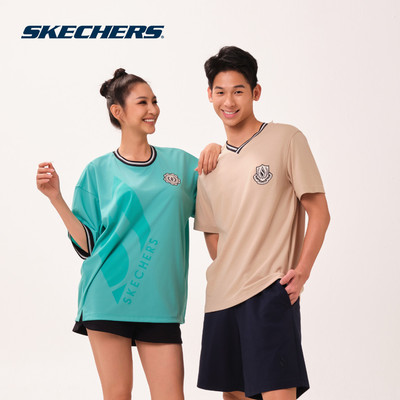 Áo Thun Tay Ngắn Nam Skechers Game On Iconic Short Sleeve Tee - SL126M216-0228