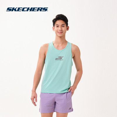 Sports Tank Top Nam Skechers Running Performance Sports Tank Top - SP126M108-013Y