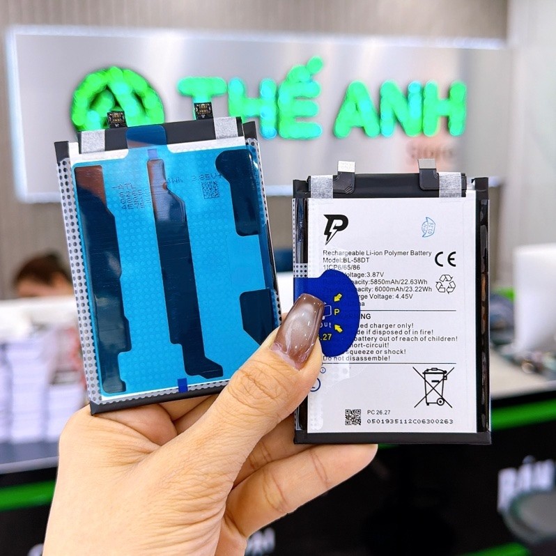 Pin Tecno Pova 4 Pro ( BL-58DT ) Zin hàng như hình.