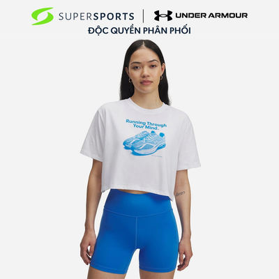 Áo Thun Nữ Under Armour Varsity Oversized Short Sleeve - 6006970-100