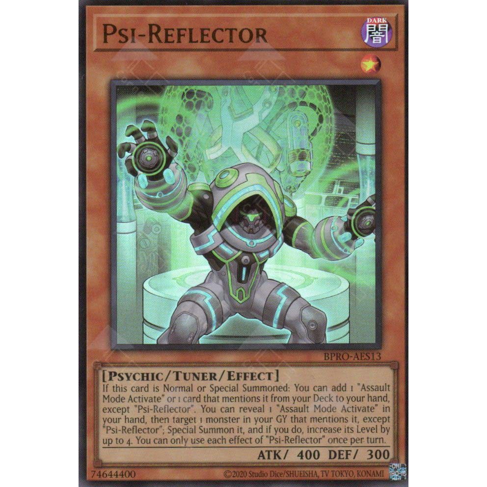 [ Bài Yugioh Chính Hãng ] BPRO-AES13 Psi-Reflector - Ultra Rare