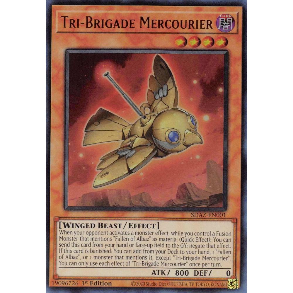 Thẻ bài Yugioh - SDAZ-EN001 - Tri-Brigade Mercourier