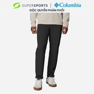 Quần Dài Thể Thao Nam Columbia Roc Lite 5 Pocket - Đen - 2161101010