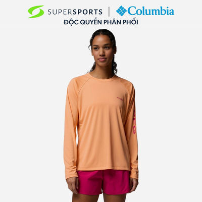 Áo Thun Nữ Columbia Tidal Tee Ii Long Sleeve - Cam - 1577661875