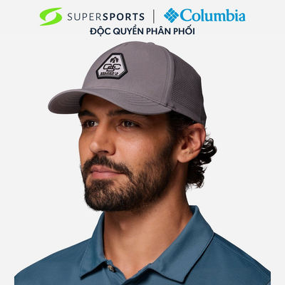 Mũ Lưỡi Trai Columbia Mountaincap Ii 3D Stretch Snap Back - Xám - 2158911023